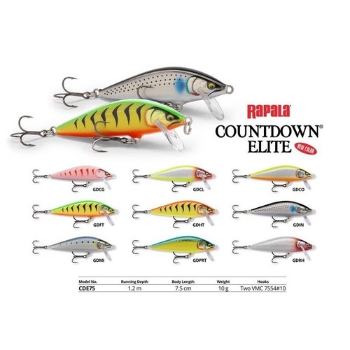 Rapala countdown elite cde75 - rapala,