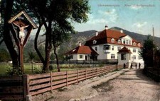 AK GREETING FROM OBERAMMERGAU