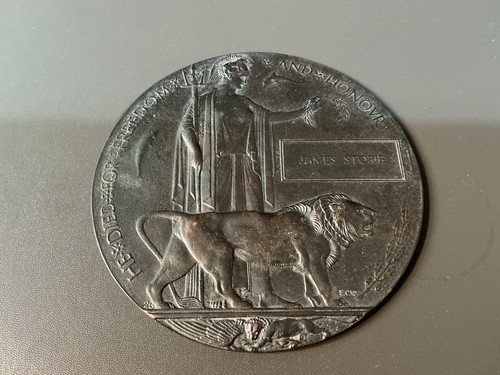 Ww1 memorial plaque - plaque, death