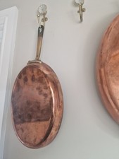 Vintage french copper oval - vintage,