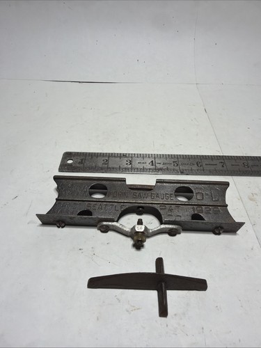 Morin crosscut saw gauge - crosscut,