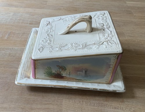 Large antique cheese - antique,