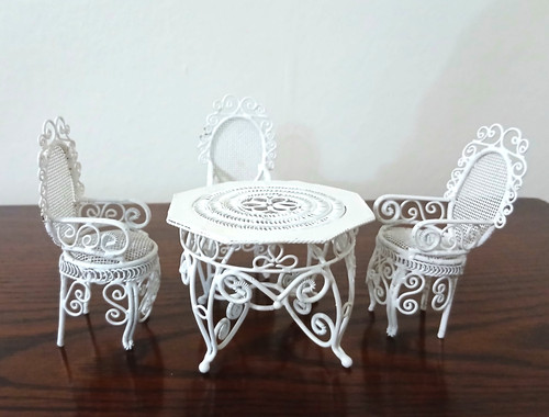 Piece set miniature metal - 4,