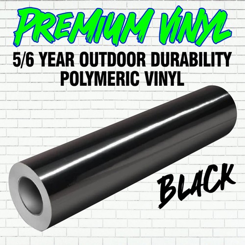 Gloss vinyl sticky back - sticky,