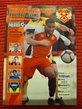 Kettering Town v Oxford United programme.  19/3/2009