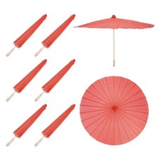 6 Pcs Paper Umbrellas ,33"
