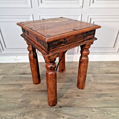 Vintage indian side table - vintage,