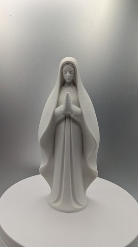 Virgin mary prayer statue - mary,