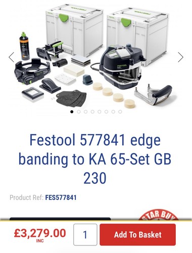 Festool ka65 plus edge bander - festool, ka65-plus