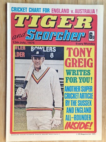 Tiger and scorcher issue - and,