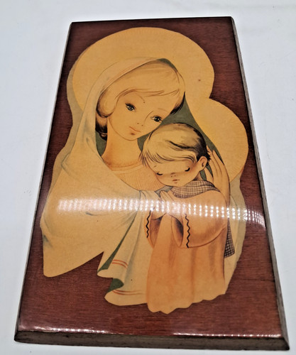 Madonna and child kitsch - child,