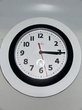 Acctim 74313 Parona Radio Controlled Wall Clock  With Black Trim Pre-Owned 