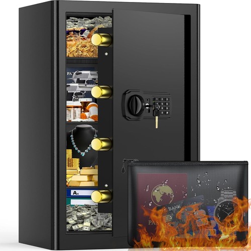 90l large fireproof safe box - 90l,
