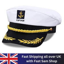 Navy Captain Hat Skipper Yacht