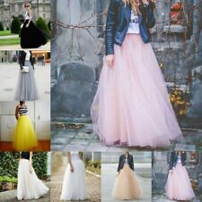 5 Layer Tulle Long Skirt Tutu