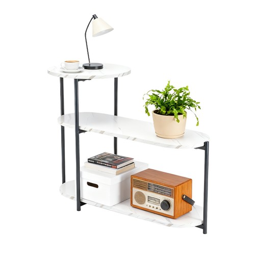 Tier marble pattern side - 3-tier,