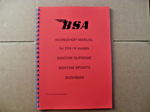 Bsa d14 bantam - bsa, d14/4