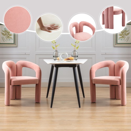 Velvet upholstered barrel - velvet,