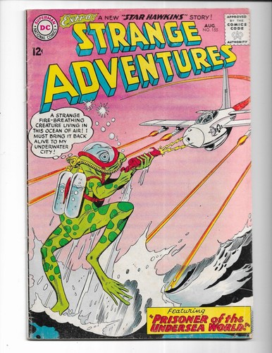Strange adventures 155 vg f - 155, vg/f