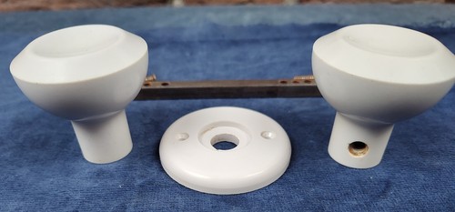 Pair reclaimed round white - pair,