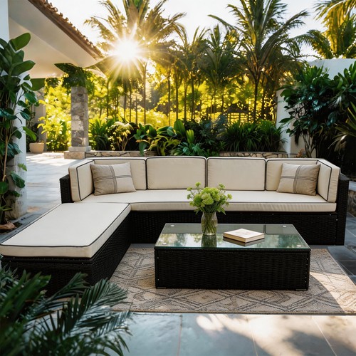 Seater rattan garden - rattan,