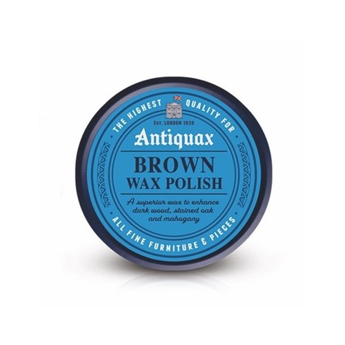 Antiquax brown wax polish - antiquax,