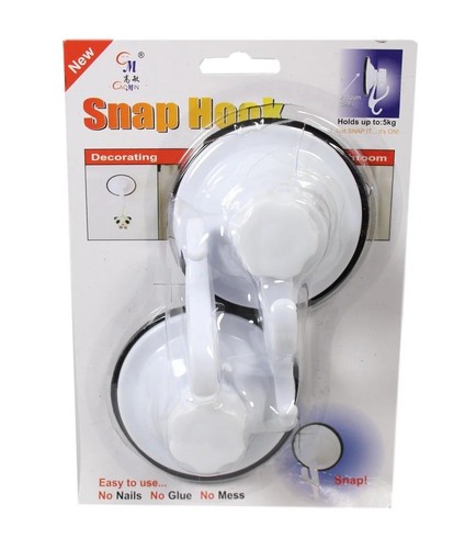 Pack suction hooks large - 4,