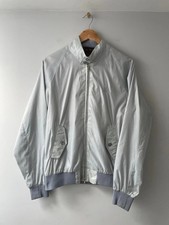 Men’s Baracuta G9 Premium Harrington Jacket Coat In Grey - Large - 2127