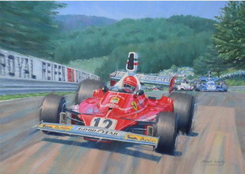 Niki lauda ferrari 312t - niki,