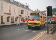 PHOTO  NORTH DEVON (TRADING AS RED BUS) 769 A MERCEDES-BENZ 811D/MARSHALL WAITS
