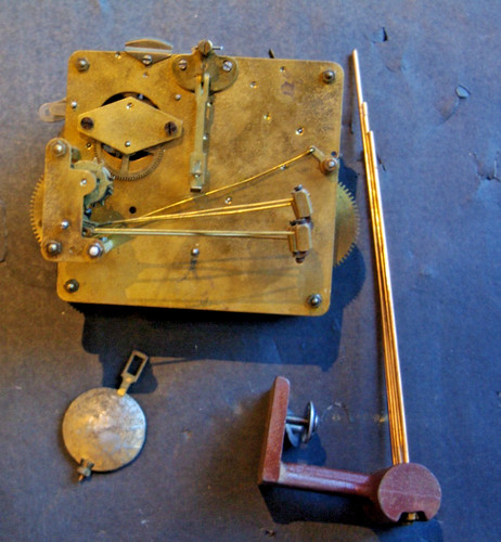 Clock 238 movement large - clock,