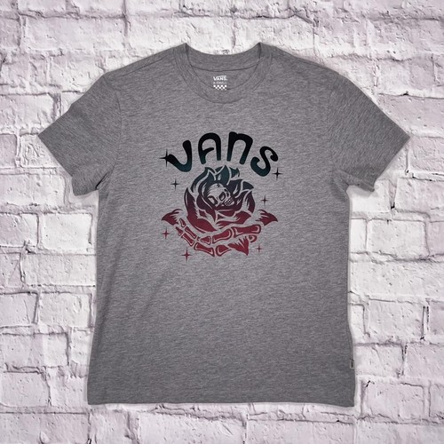 Vintage vans grey large logo - vintage,