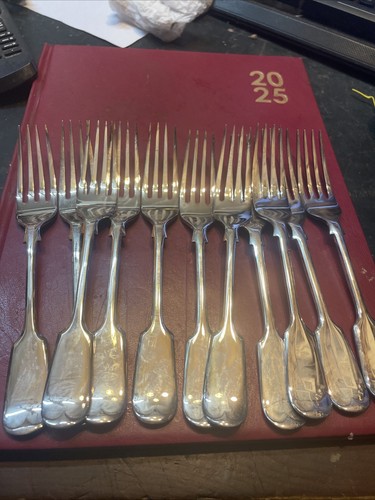 Vintage dessert forks - 11, ww