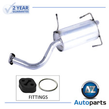 For Nissan - Micra 1.0 1.3 1.4 i 16V 1998-2002 Rear Exhaust Silencer + Fittings