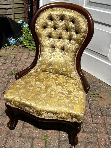 Victorian nursing chair deep - victorian,