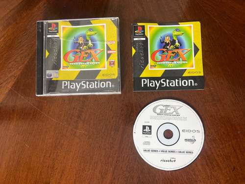 Playstation ps1 gex - playstation, disc