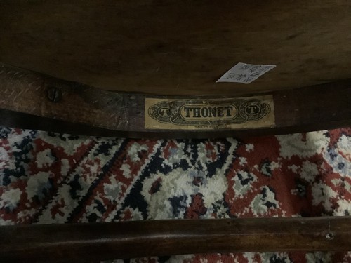 Thonet chair original paper - thonet,