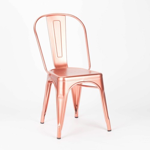 Tolix inspired metal dining - tolix,