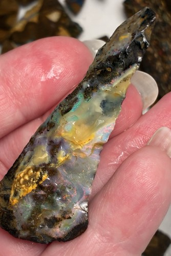89ct australian boulder opal - boulder,