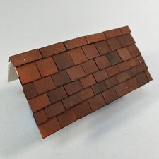 Dolls House 1:12th Scale Styrene Miniature Roof Tiles 6 Colours 250/500/750/1000