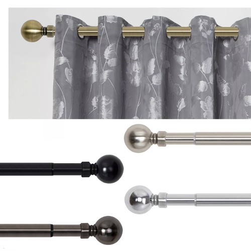 Extendable curtain poles with - extendable,