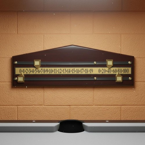 Wooden snooker scorer solid - scorer,