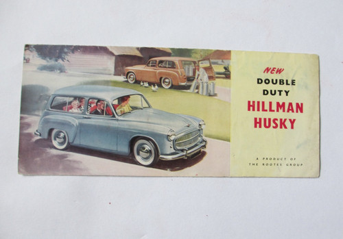 1950s advertising leaflet for