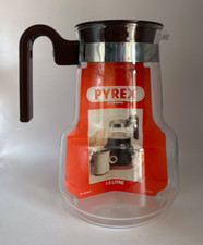 Vintage PYREX de Corning Coffee Glass Pot 1.5 Litre
