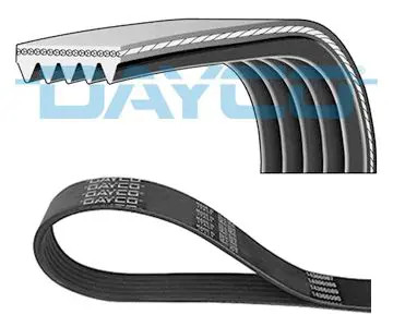 Multi ribbed belt 5pk1650 - multi-ribbed,