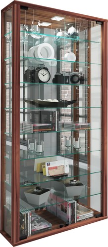 Wall display cabinet - , glass