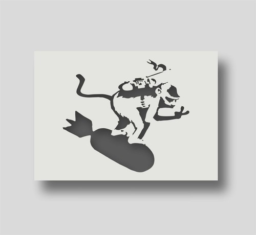 Banksy bomb surfing - banksy,