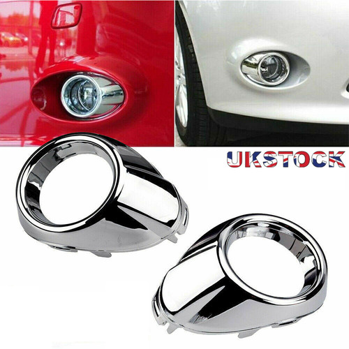 Pair chrome front - fog, light