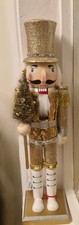 2 Wooden Christmas Nutcracker 38cm