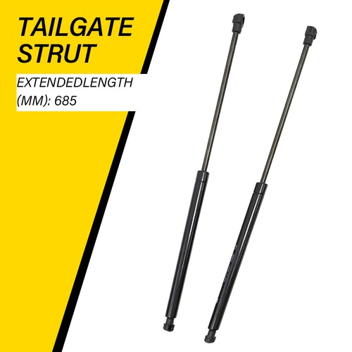 Tailgate gas strut - 2x, 1200n